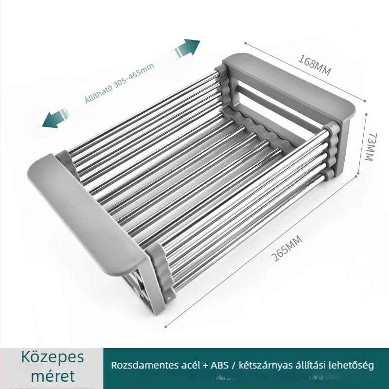 Edények lecsöpögtető állvány, márka Excellence, anyag műanyag, modern és minimalist stílus, bevezetve 2013 télen.