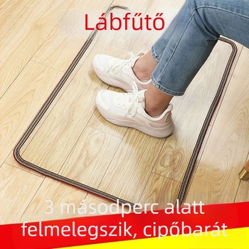 Irodai lábmelegítő párna USB-melegítéssel, 50W, az asztal alatt