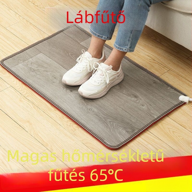 Irodai lábmelegítő párna USB-melegítéssel, 50W, az asztal alatt