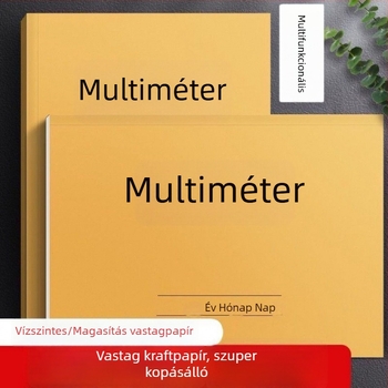 Több űrlapos notesz műbőr borítóval, drótos kötés, több mint 400 oldal, Dowling papír