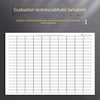 Több űrlapos notesz műbőr borítóval, drótos kötés, több mint 400 oldal, Dowling papír