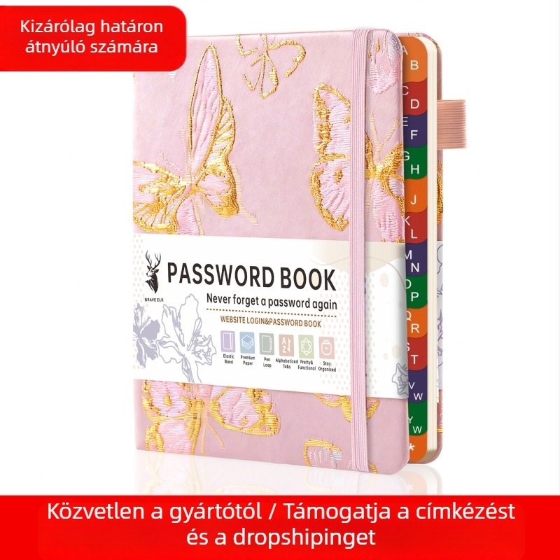 Gosen napló Daolin papírral, ragasztott kötés, 80 gsm, 100–200 oldal