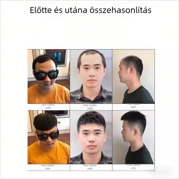 Férfi paróka, valódi emberi haj, varrat nélküli felső rész, teljes fejfedés, egyenes haj