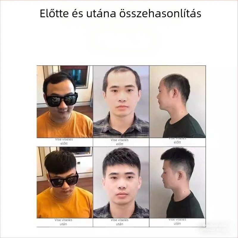 Férfi paróka, valódi emberi haj, varrat nélküli felső rész, teljes fejfedés, egyenes haj