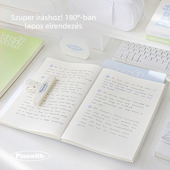 Planwith Thick Series Tervezőfüzet üres belső oldalakkal, 120 oldal, offset papír, papírtömeg 100 g, kötés típusa: más
