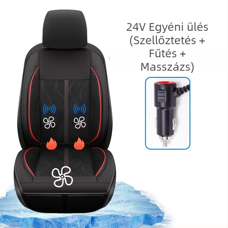 CHEGES Autó üléspárna ventilált, Ice Silk felület, töltet nélküli, testreszabás nélküli, nyári szellőzés