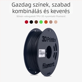 3D nyomtatáshoz TPU filament – kerek forma, TPU anyag