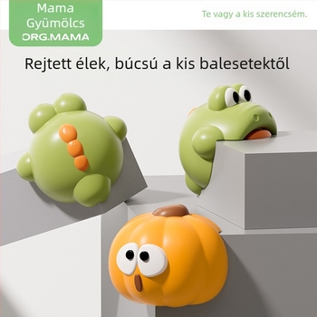 Org.mama / Mama Fruit gyerekeknek tervezett sarokvédő, karikatúra dizájn - különleges forma, asztal élszélvédő, ütközés elleni védelem