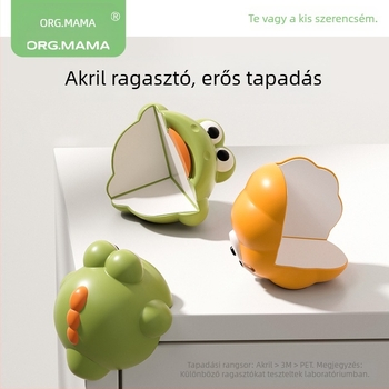 Org.mama / Mama Fruit gyerekeknek tervezett sarokvédő, karikatúra dizájn - különleges forma, asztal élszélvédő, ütközés elleni védelem