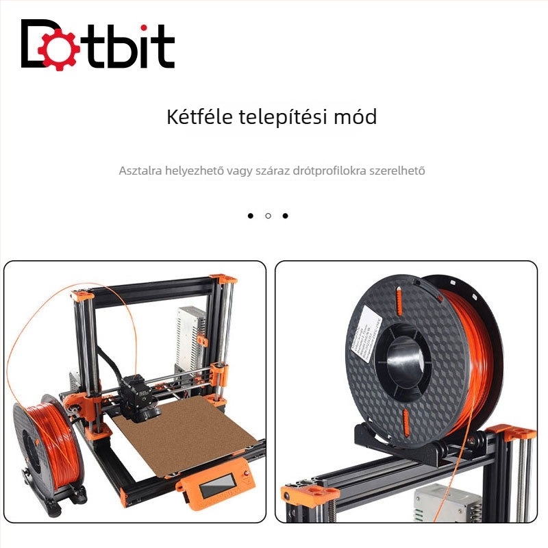 Ender-3/5 állítható fogyóanyag-tartó, alumínium keret