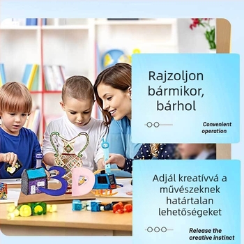 3D nyomtató filament PLA/PCL keverék, magas szilárdság, környezetbarát anyag, nyomtatási pontosság 0.01 mm
