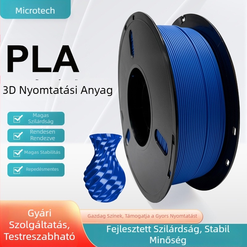 PLA filament Tiny, 1 kg, kompatibil a Tuozhu 3D nyomtatóval, 3D nyomtatáshoz (Márka: Tiny; Anyag: PLA; Tömeg: 1 kg; Kompatibilitás: Tuozhu 3D nyomtató; Alkalmazás: 3D nyomtatás)