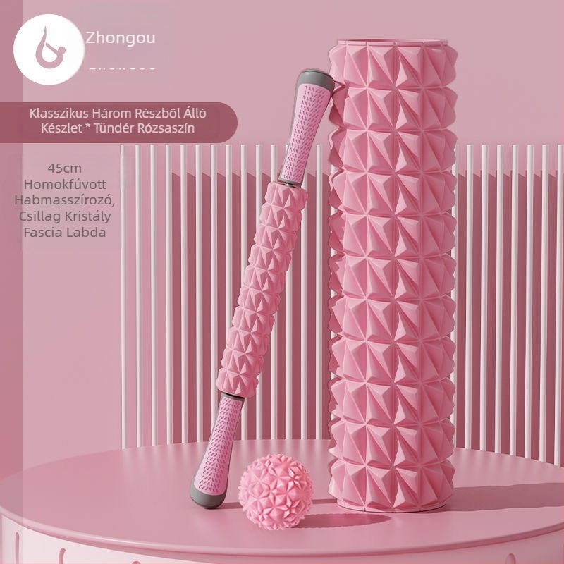 Jógaoszlop Diamant Második Generáció Üreges Tengely Habhenger Masszírozó Hordozható