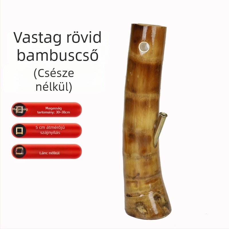 Vízipipa Burl faanyagból, Új kínai stílus, Modell AL1009969941, 50 darab dobozban