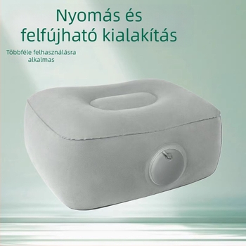 Felfújható lábtámasz, PVC, U-alakú, LY-011, szabadban utazók számára
