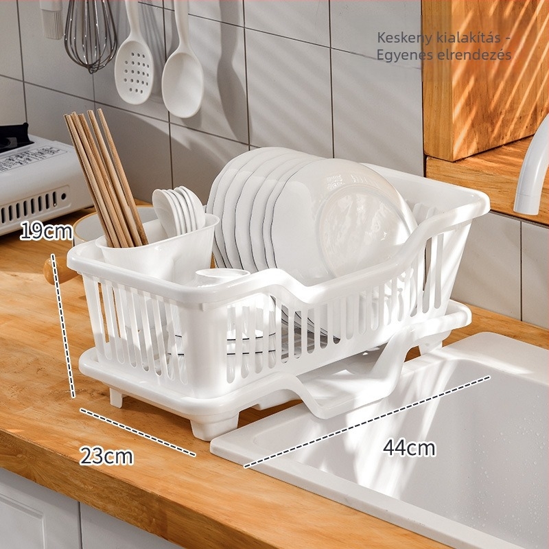 Konyhai edények szárítóállványa — műanyag, márka Plastic qianyao, modern minimalista stílus, 2023-ban jelent meg
