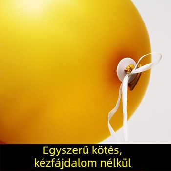 An Yi Fei Műanyag Légömbzáró Klip – Szilva alakú, kötéshez és szalaghoz