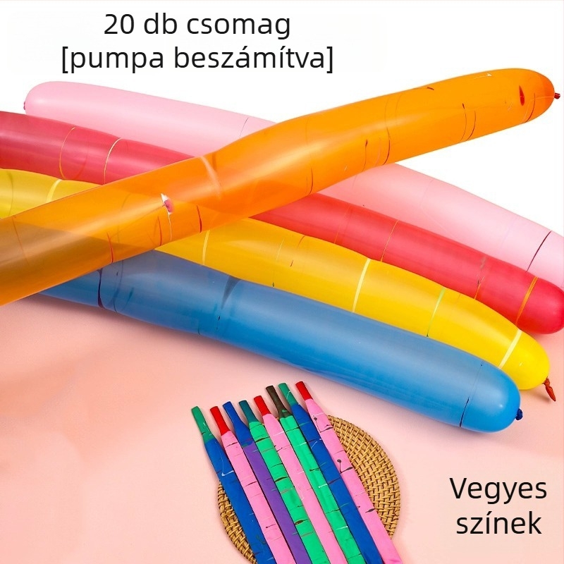 Latex lufi hosszú csík alakban, márka Telford