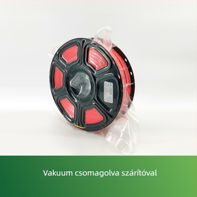 PETG 3D nyomtató filament, kör keresztmetszet, átmérő 1,75 mm, hossz kb. 10 000 m, tömeg 3 kg