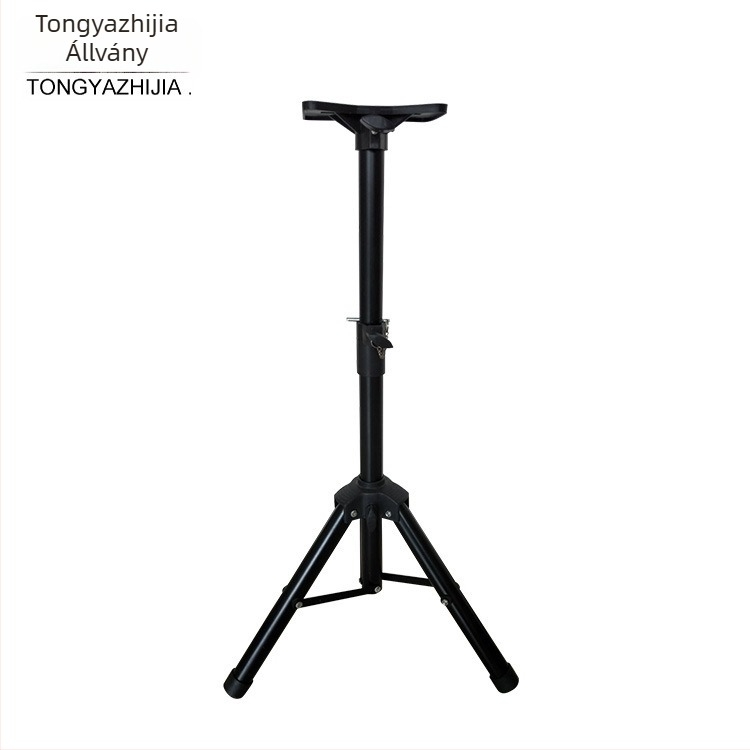 Hangfal- és projektorállvány masszív, háromlábú kivitel, padlón álló és mozgatható — SPS-502.