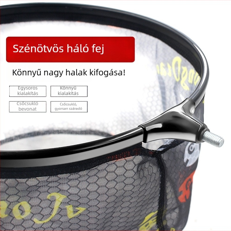 Ice shadow – horgász háló zseb Ice shadow - anyag: szén-ötvözet - licencelt magánmárkák: Is