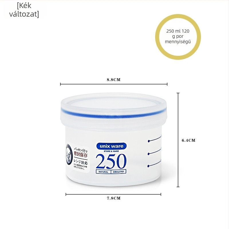 Asvel/Achel Tejpor Tartály – Zárt, Nedvességálló, Élelmiszer-minőségű Műanyag, Hordozható Tároló Tejporhoz, Alkalmas 1–2 Éveseknek