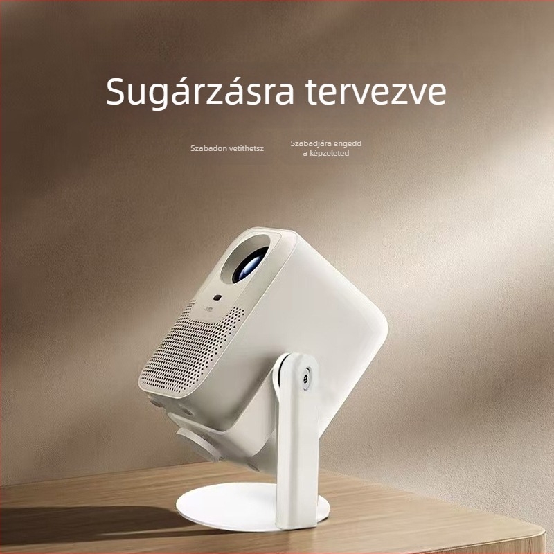 Asztali teljesen fémből készült projektorállvány 360°-os forgással, 1/4 hüvelykes csavaros csatlakozással, teherbírás 3 kg