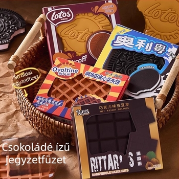 Mini notesz japán és koreai aranyos stílusban (50–100 oldal; nyers fa rost alapú papír; üres jegyzetfüzet)