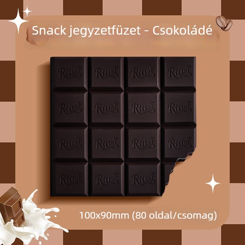 Mini notesz japán és koreai aranyos stílusban (50–100 oldal; nyers fa rost alapú papír; üres jegyzetfüzet)