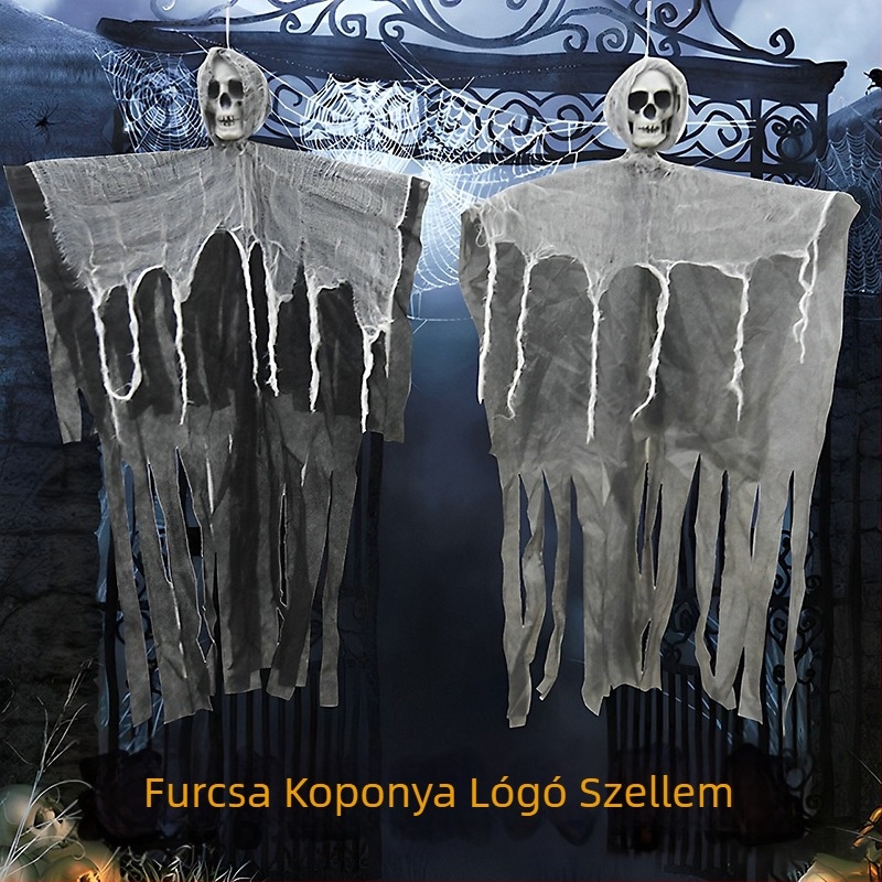 Halloween koponya dekorációk bár és KTV helyszínekhez - textile anyag, fesztivál stílus, dekorációk a térhez