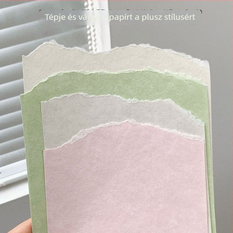 Töltőrefill notesz pergament papírral, 110 g, két- és háromhajtogatott oldalak, üres belső oldalak, termékkód Q3-28