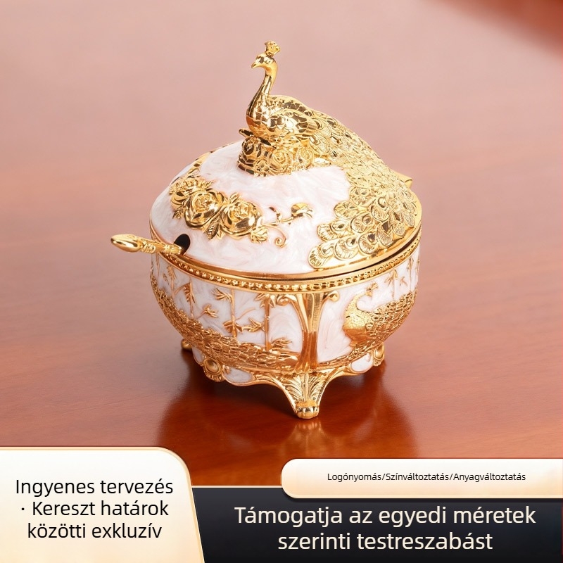 Fűszertartó üveg Flip-top fedéllel, európai stílus, modern minimális dizájn — cink ötvözet, tömör fűszerekhez, Yuefeng Premium