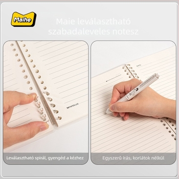 Maihe Taco leválasztható spirálos notesz, 60 lap, papír