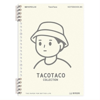 Maihe Taco leválasztható spirálos notesz, 60 lap, papír