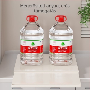 Mikrohullámú sütőhöz konyhai állvány alsó tartóval és kihúzható előkészítő eszközzel (Anyag: szénacél; Modell: 47-39; Stílus: modern minimalist; Feldolgozás: minták szerint testreszabás)