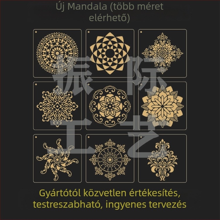 PET műanyag üreges sablon gyerekek festéséhez - spray festés sablon
