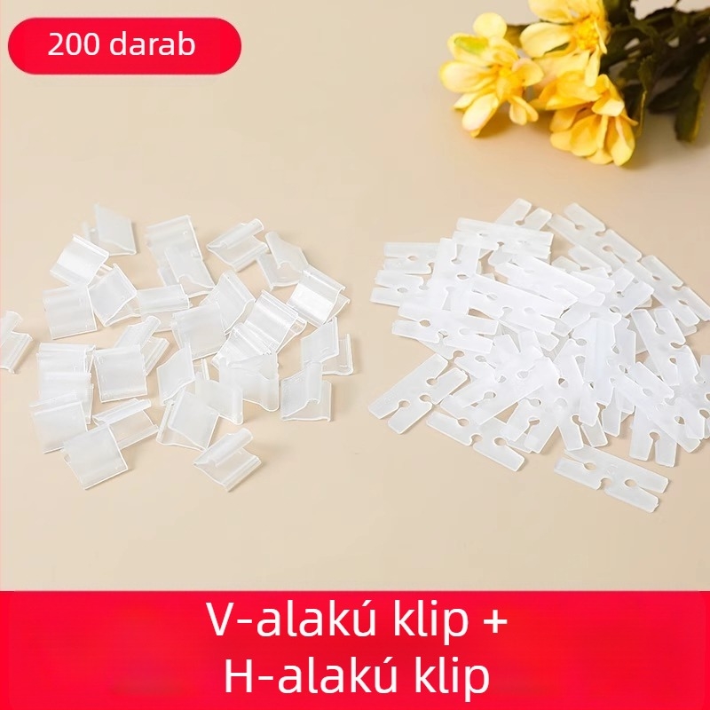 Friendly műanyagból készült automata lufi záróklipsz, kis lufikhoz, kerek formájú