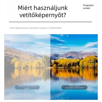 Vetítőképernyő, Összecsukható, Fém Anti-Reflektív (Anti-Glare), 16:9/4:3, 4K-kompatibilis, MICMOTO/Mi Xi Magic Throw