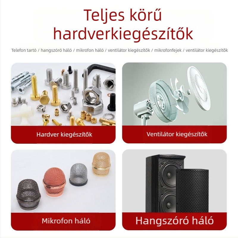 Autóhifi hangszóró rács – rozsdamentes acél háló burkolat a Bluetooth vezeték nélküli hangszóróhoz, modell Bluetooth audio iron network, márka Grand slam
