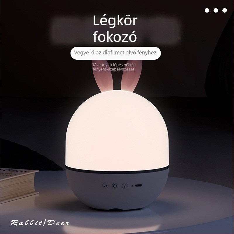 Csillagos ég vetítő lámpa zenés dobozzal - USB tápegység, Bluetooth, hang, asztali kivitel, Termék szám 181