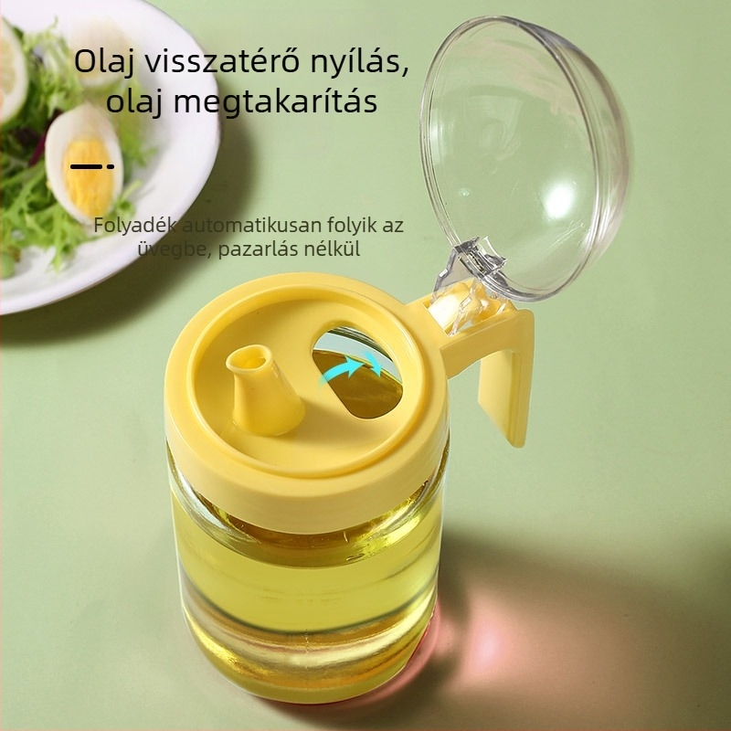 Üvegből készült olajtartó skandináv stílusban