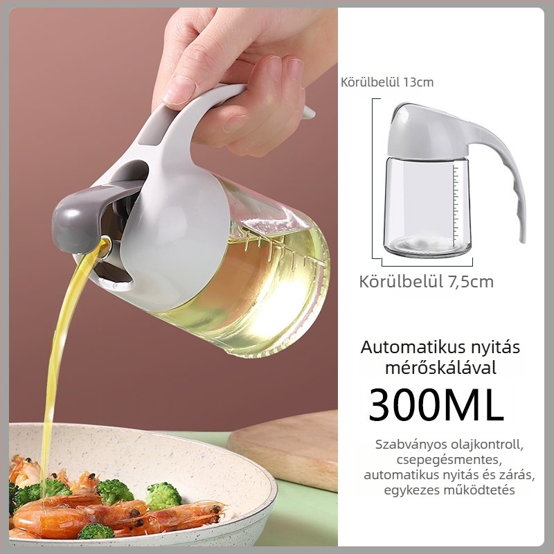Üvegből készült olajtartó skandináv stílusban