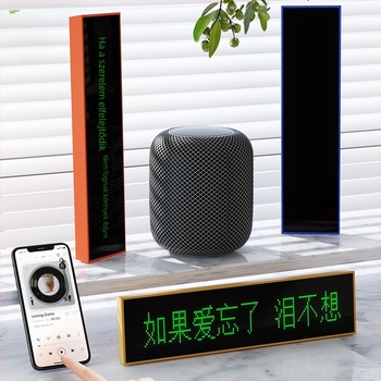 JOBOLBASS RX-08 Bluetooth hangfal kijelzővel dalszövegek megjelenítésével és zenelejátszással