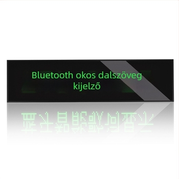JOBOLBASS RX-08 Bluetooth hangfal kijelzővel dalszövegek megjelenítésével és zenelejátszással