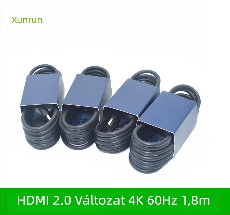 HDMI-kábel oxigénmentes rézből, 4K60Hz, verzió 2.0, hossz 1,8 m