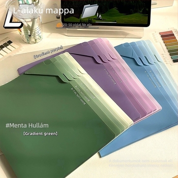 A4-es dokumentumtartó húzórudas zárral, műanyagból, F2 modell, lemez vastagsága 1 mm, testreszabható