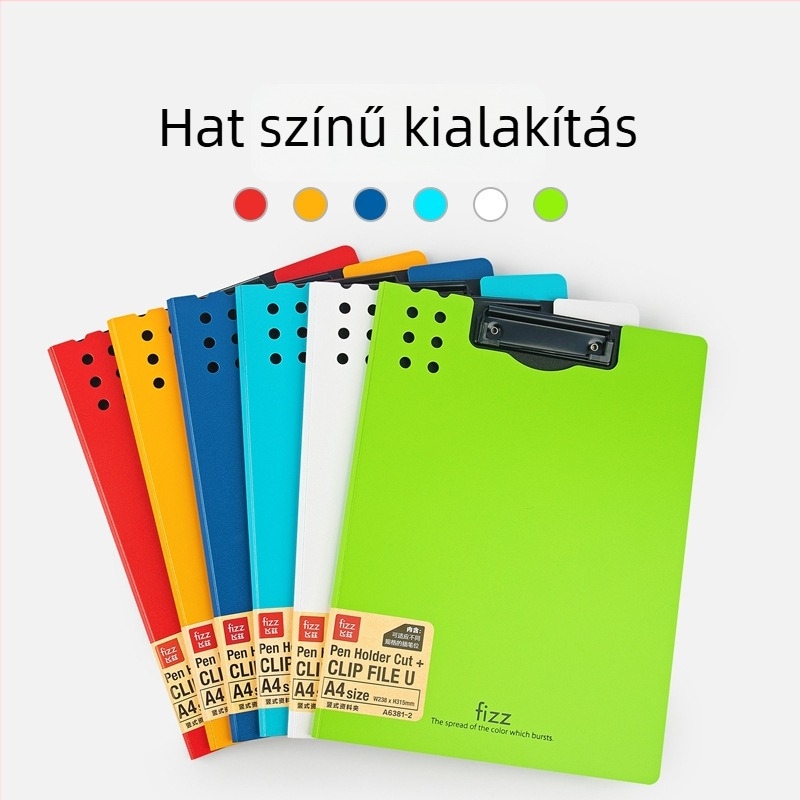 FIZZ PP mappa A4-hez, erős klippel, modell FZ006380