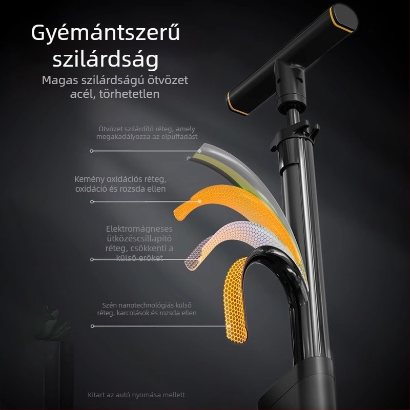 Deli magasnyomású légpumpa kerékpárhoz, elektromos jármű akkumulátorához és autóhoz, modell qt0070809