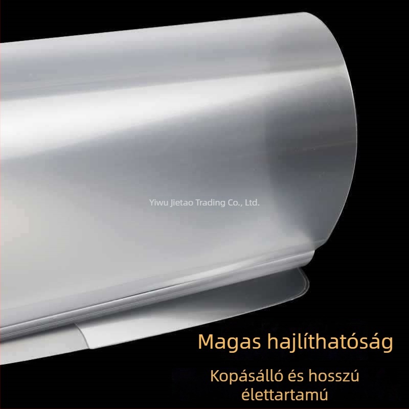 Átlátszó húzókarral ellátott iratgyűjtő, vízszintes kialakítású, vastagított műanyagból készült dokumentum- és jelentésmappa