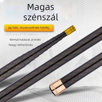 Tengerhorgászbot, szénszálas, nem teleszkópos